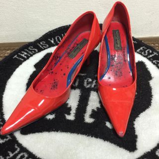 Rodeo Cromns エナメルパンプス ピンヒール Red