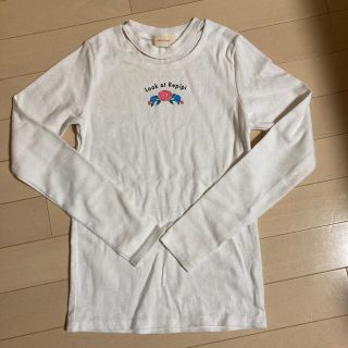 レピピアルマリオ(repipi armario)のサイズXS 140-150 レピピアルマリオ  トップス ホワイト(Tシャツ(長袖/七分))