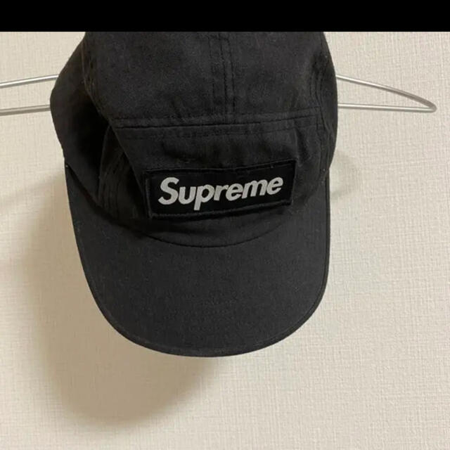 Supreme  CAP キャップ　ブラック