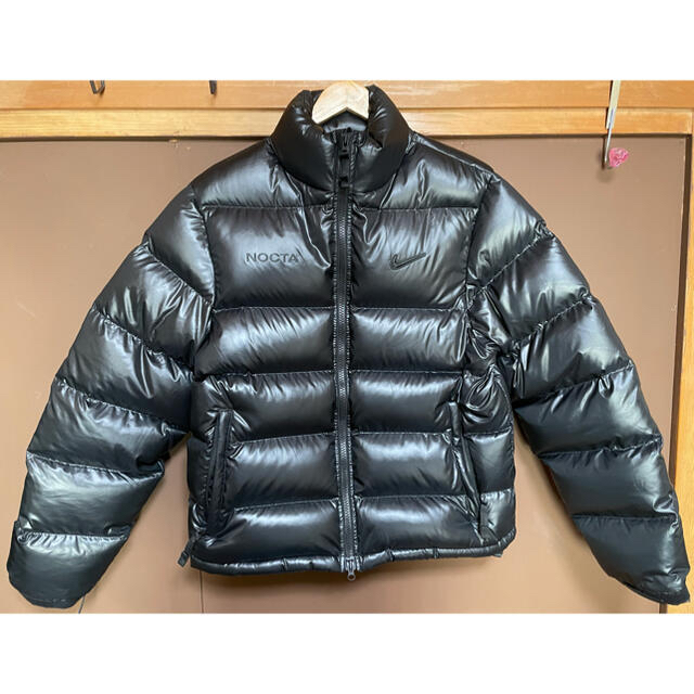 NIKE(ナイキ)のNIKE NOCTA puffer jacket M black 黒 メンズのジャケット/アウター(ダウンジャケット)の商品写真