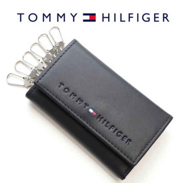 TOMMY HILFIGER(トミーヒルフィガー)の【新品未使用】トミーヒルフィガー 6連キーケース メンズ メンズのファッション小物(キーケース)の商品写真