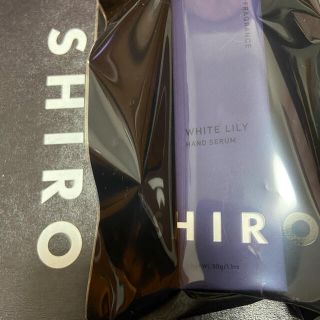 シロ(shiro)の【新品】shiroホワイトリリーハンド美容液(ハンドクリーム)