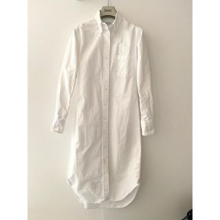 THOM BROWNE - トムブラウン オックスフォード B.D. シャツドレスの