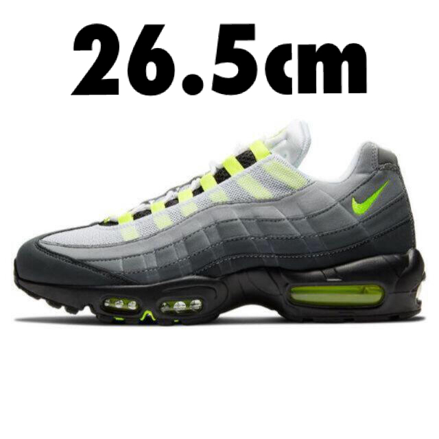 NIKE(ナイキ)のnike air max 95 og neon yellow 2020 26.5 メンズの靴/シューズ(スニーカー)の商品写真