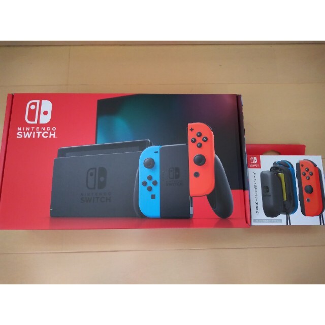 Nintendo Switch 本体 　ジョイコン拡張バッテリー付き