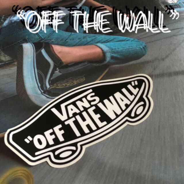 VANS(ヴァンズ)のVANSバンズUS限定sk8 型抜き offthewall アイコン ステッカー メンズのファッション小物(その他)の商品写真