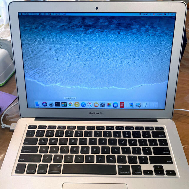 【箱充電器完備】MacBookAir13 mid2012 i5 us key ノートPC