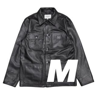 カーハート(carhartt)の2021 LEATHER CHORE COAT - Black(レザージャケット)