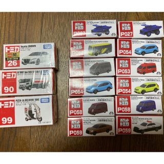 タカラトミー(Takara Tomy)のトミカ3台♡ポケットトミカ12台　新品未開封　まとめ売り(ミニカー)