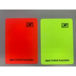 JFA イエローカード レッドカード(その他)