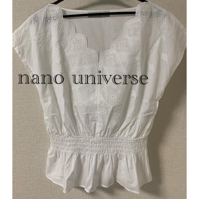 nano・universe(ナノユニバース)のnano・universe ブラウス レディースのトップス(シャツ/ブラウス(半袖/袖なし))の商品写真