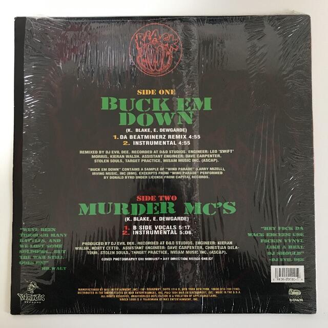 Buckshot直筆サイン入り Black Moon-Buck Em Down