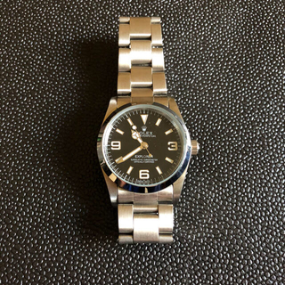 美品　エクスプローラー風　腕時計　自動巻　ロレックス　36mm(腕時計(アナログ))