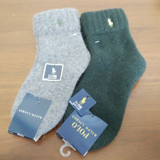 ポロラルフローレン(POLO RALPH LAUREN)の【新品・未使用】POLO RALPH LAURENアンゴラ混靴下(ソックス)