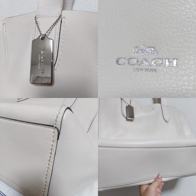 COACH(コーチ)の♡ととよよ様専用♡ COACH コーチ レザー ダービートートバッグ レディースのバッグ(トートバッグ)の商品写真