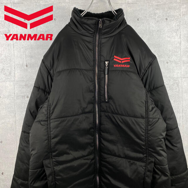 YANMAR ヤンマー　ダウン　ジャケット　ワンポイント　企業　XL フリース