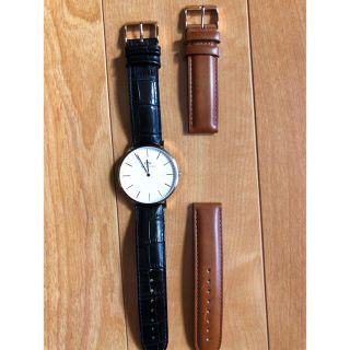 ダニエルウェリントン(Daniel Wellington)のdanielwellington ダニエルウェリントン 40mm 腕時計(腕時計(アナログ))