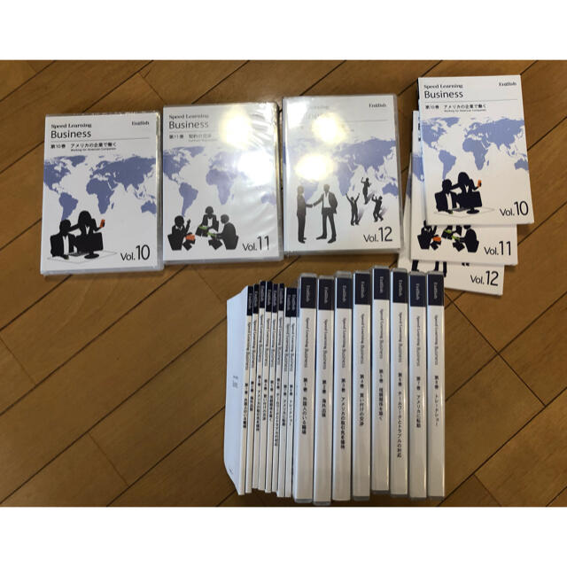スピードラーニング　ビジネス　CD 1巻〜8巻　10巻〜12巻