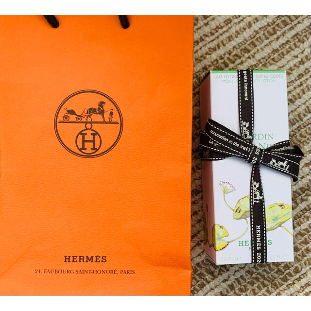 Hermes(エルメス)の新品未使用🌿未開封　エルメスボディローション　ナイルの庭 コスメ/美容のボディケア(ボディローション/ミルク)の商品写真