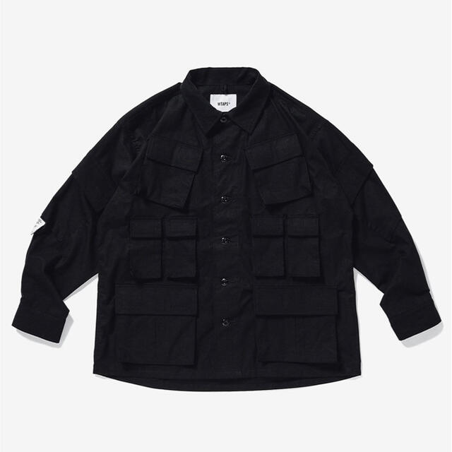 WTAPS MODULAR LS 01 SHIRT  L サイズ　モデュラー