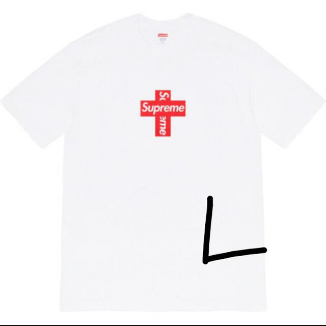 Tシャツ/カットソー(半袖/袖なし)Supreme Cross Box Logo Tee クロス　シュプリーム
