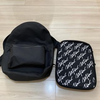 ダブルティー(WTW)の●WTW×TSC backpack●リュック●バックパック●黒●(バッグパック/リュック)