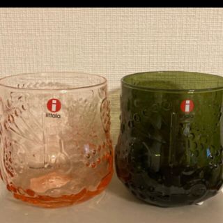 イッタラ(iittala)のイッタラ  フルッタ　二つセット(グラス/カップ)