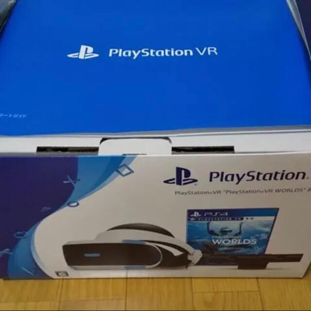 PlayStation VR(プレイステーションヴィーアール)の値下げ　SONY CUHJ-16006 PSVR ソフト付き エンタメ/ホビーのゲームソフト/ゲーム機本体(家庭用ゲーム機本体)の商品写真