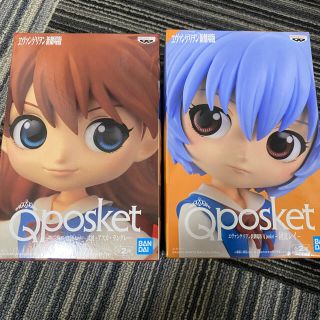 バンプレスト(BANPRESTO)のヱヴァンゲリヲン新劇場版 Qposket アスカ レイ(キャラクターグッズ)