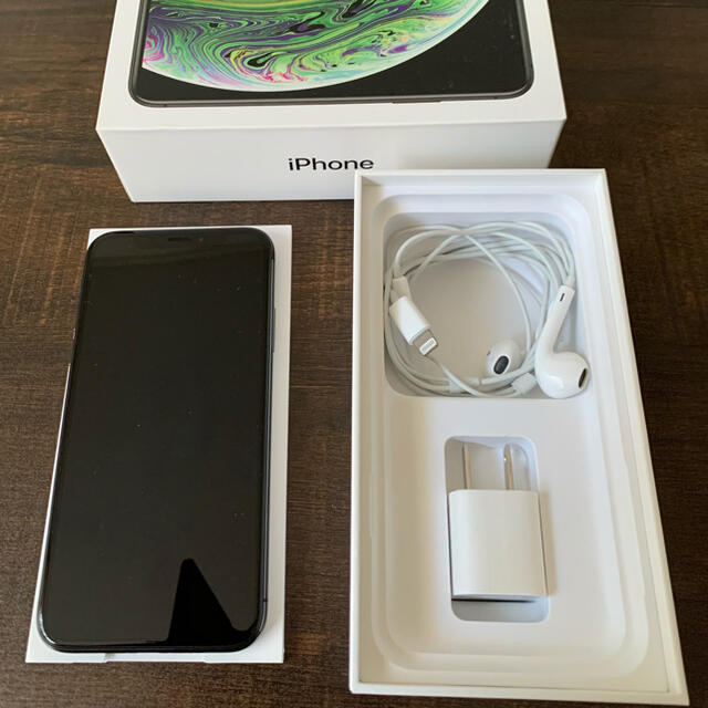 iPhoneXs 64GB スペースグレイ　　美品　箱あり