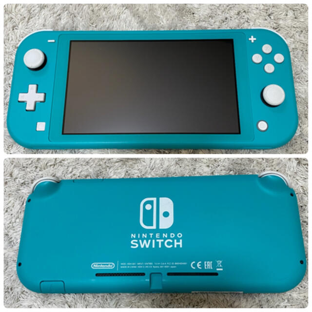 Nintendo Switch(ニンテンドースイッチ)のNintendo Switch Light ターコイズ エンタメ/ホビーのゲームソフト/ゲーム機本体(携帯用ゲーム機本体)の商品写真