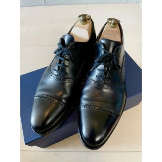 クロケットアンドジョーンズ(Crockett&Jones)の【美品】Jalan Sriwijaya 7.5  革靴 ストレートチップ(ドレス/ビジネス)