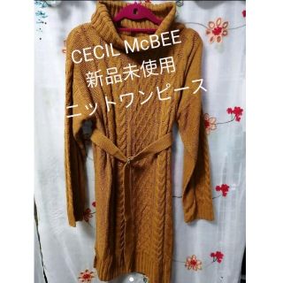 セシルマクビー(CECIL McBEE)のCECIL McBEE　ニットワンピース(ロングワンピース/マキシワンピース)