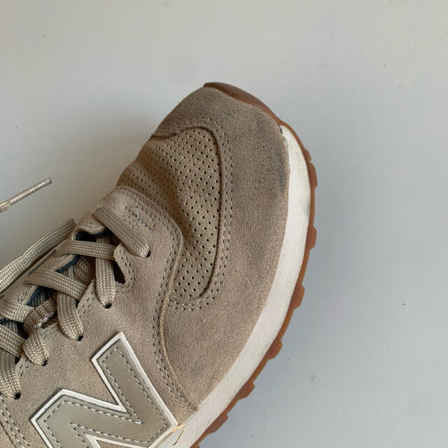 New Balance(ニューバランス)のnew balance574（ベージュ） メンズの靴/シューズ(スニーカー)の商品写真