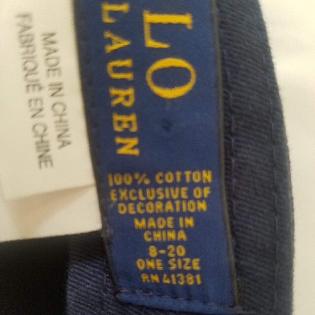 POLO RALPH LAUREN(ポロラルフローレン)のpoloRalph Lauren キャップ レディースの帽子(キャップ)の商品写真