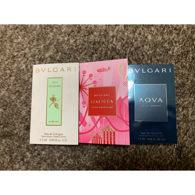 BVLGARI(ブルガリ)のBVLGARI 香水3点セット コスメ/美容の香水(ユニセックス)の商品写真