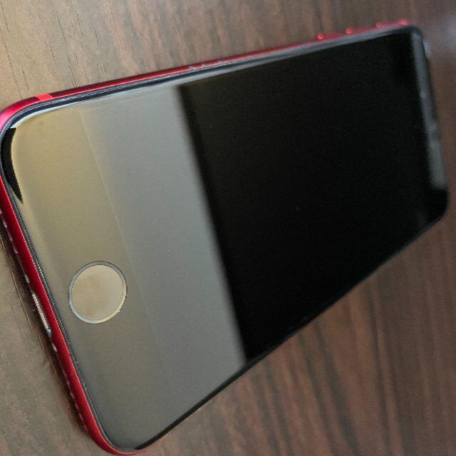 スマートフォン本体SIMフリー au iPhone8 64GB PRODUCT Red