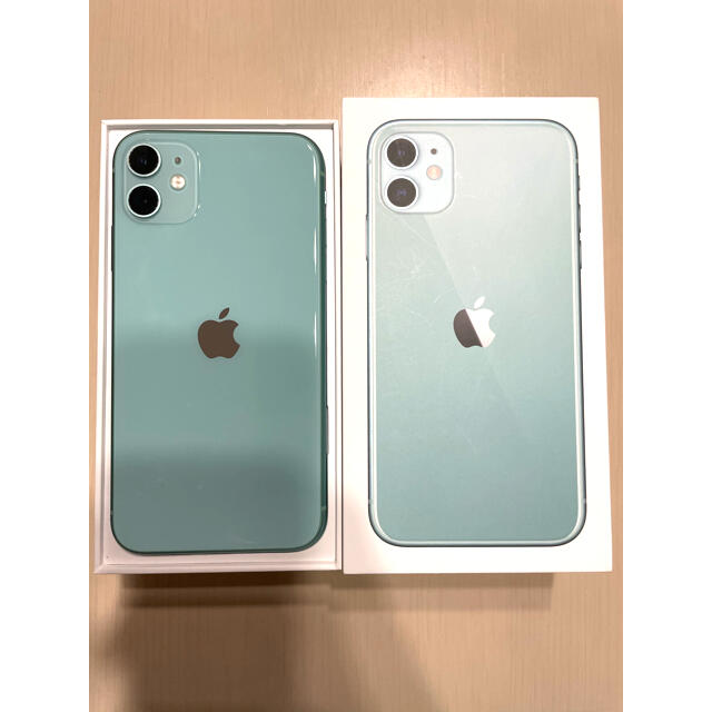 【美品】 iPhone11 256GB Green 本体 SIMフリー