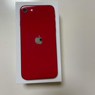 アイフォーン(iPhone)のiPhone SE 第2世代 (SE2) RED 128GB SIMフリー(スマートフォン本体)