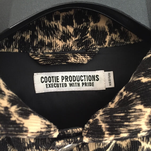 りょさん専用 COOTIE 20AW コーデュロイ レオパード ダウンジャケット