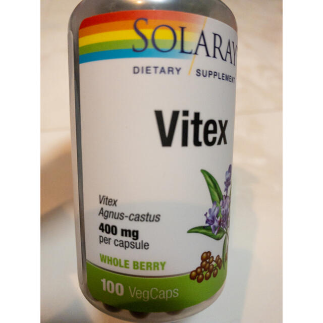 VITEX ヴィテックス 100カプセル　チェストツリー 食品/飲料/酒の健康食品(ビタミン)の商品写真