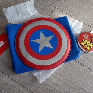 マーベル(MARVEL)の新品　MARVEL ポーチ(キャラクターグッズ)