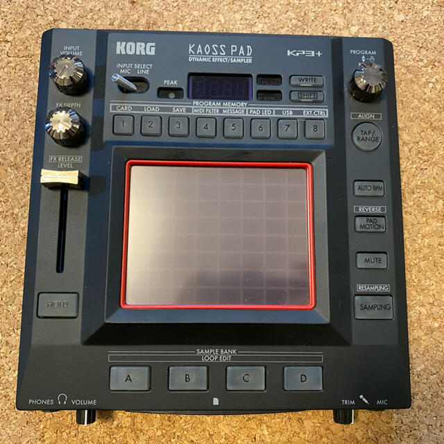 KORG(コルグ)のKORG KP3+ 楽器のDJ機器(DJエフェクター)の商品写真