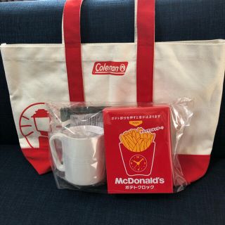 マクドナルド(マクドナルド)のマクドナルド　福袋　コールマン　トートバッグ　ポテトクロック(その他)