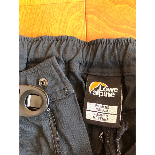 Lowe Alpine(ロウアルパイン)のロウアルパイン アウトドア 登山用品 パンツ M size レディース 黒 スポーツ/アウトドアのアウトドア(登山用品)の商品写真