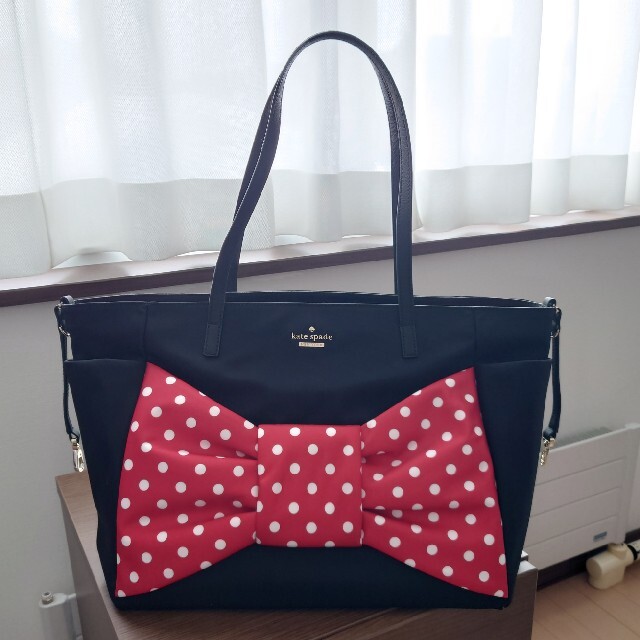 kate spade　マザーズバッグ　ミニーコラボ