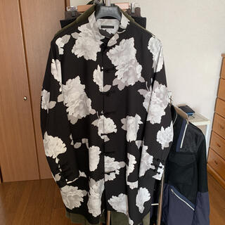 ヨウジヤマモト(Yohji Yamamoto)のBISHOOL ビシュール 花柄 チャイナシャツ(シャツ)