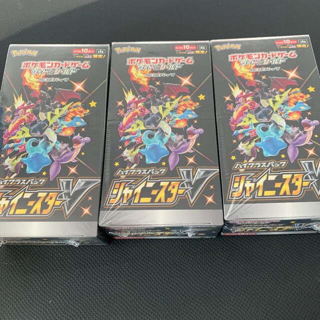 買い店舗 シャイニースターV 3box シュリンク付き 新品未開封 ...