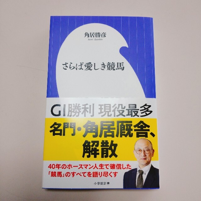 小学館(ショウガクカン)の美品♡さらば愛しき競馬 エンタメ/ホビーの本(文学/小説)の商品写真