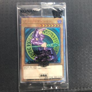 ユウギオウ(遊戯王)の遊戯王　wcs 2018 未開封　ブラックマジシャン　20th(シングルカード)